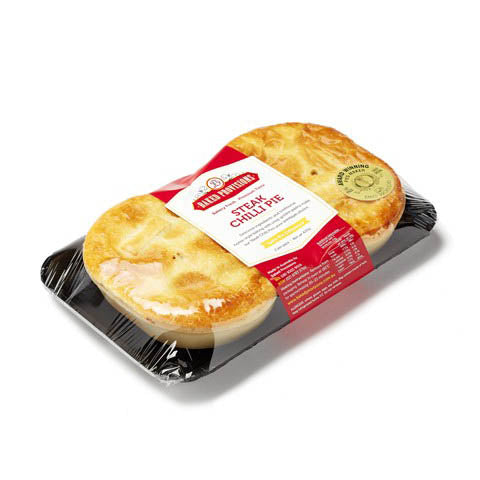 Baked Provisions Steak Chilli Pie 2pk 420g