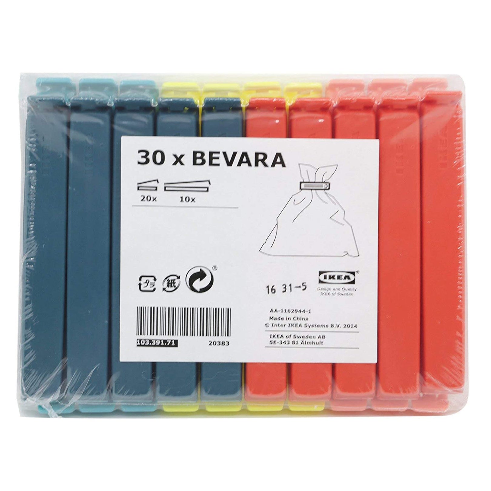 BEVARA Sealing Clips 26 pk