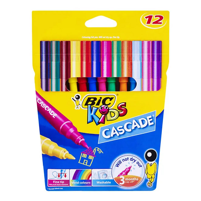 Bic Kids Cascade Markers 12pk