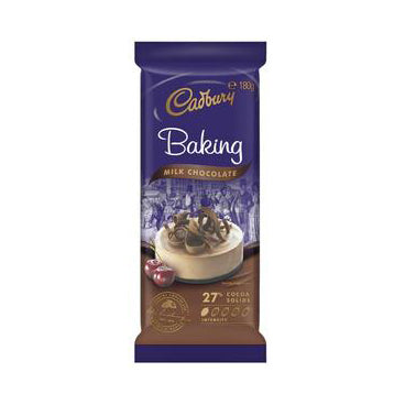 Cadbury Baking Milk Chocolate 180g