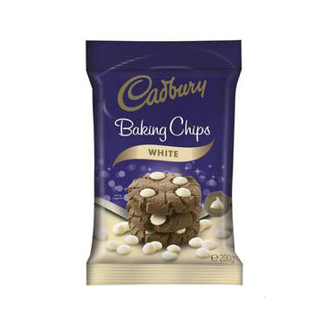 Cadbury Baking Chips White 200g