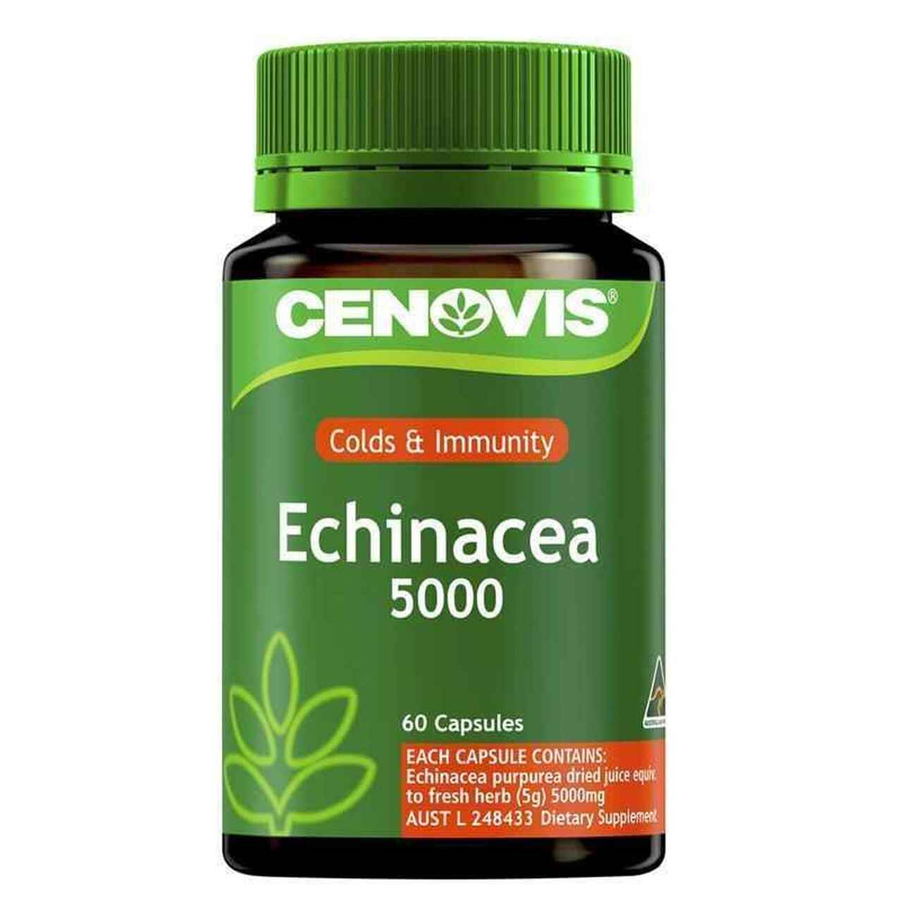 Cenovis Echinacea Capsule 5000mg 60pk