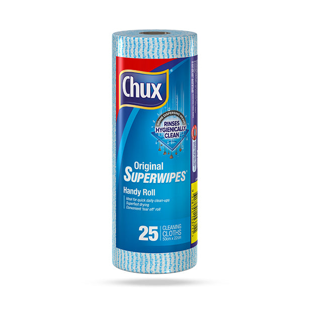 Chux Super Wipes On A Roll 25S