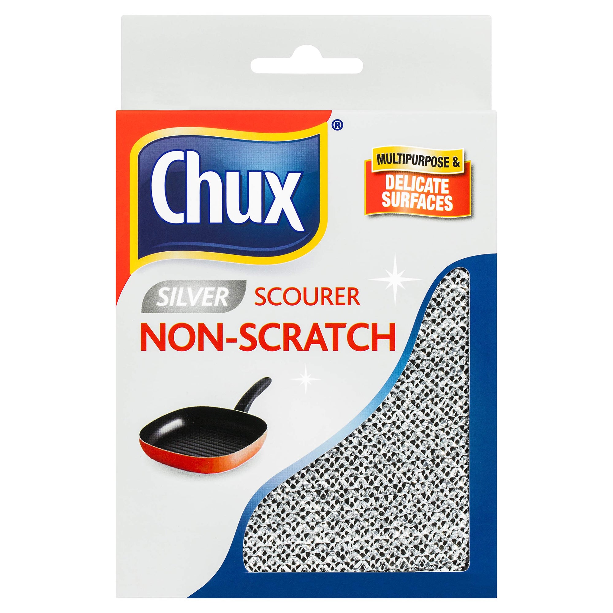 Chux Non-Scratch Silver Scourer 1pk