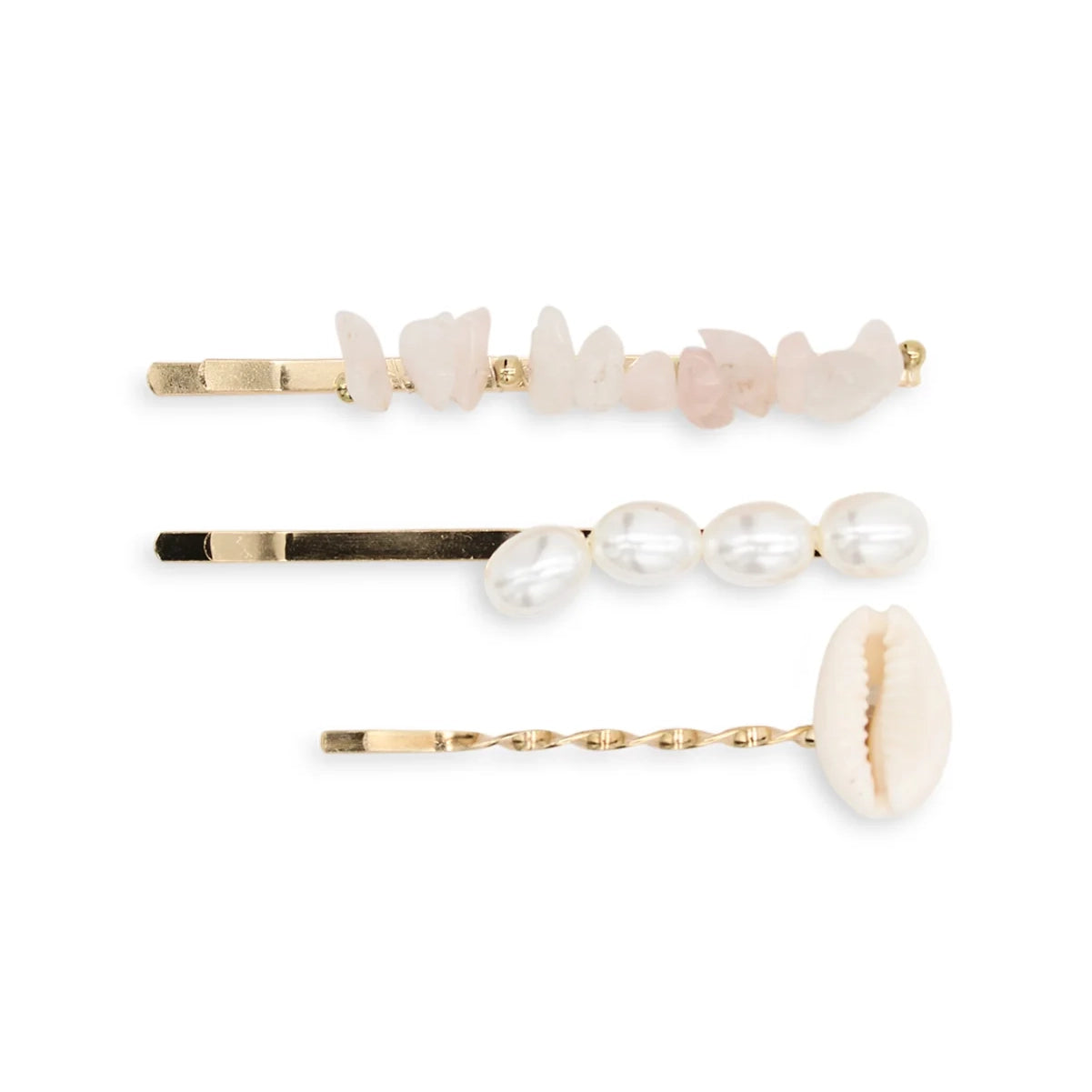 Ciello Hair Clip Set - Pink