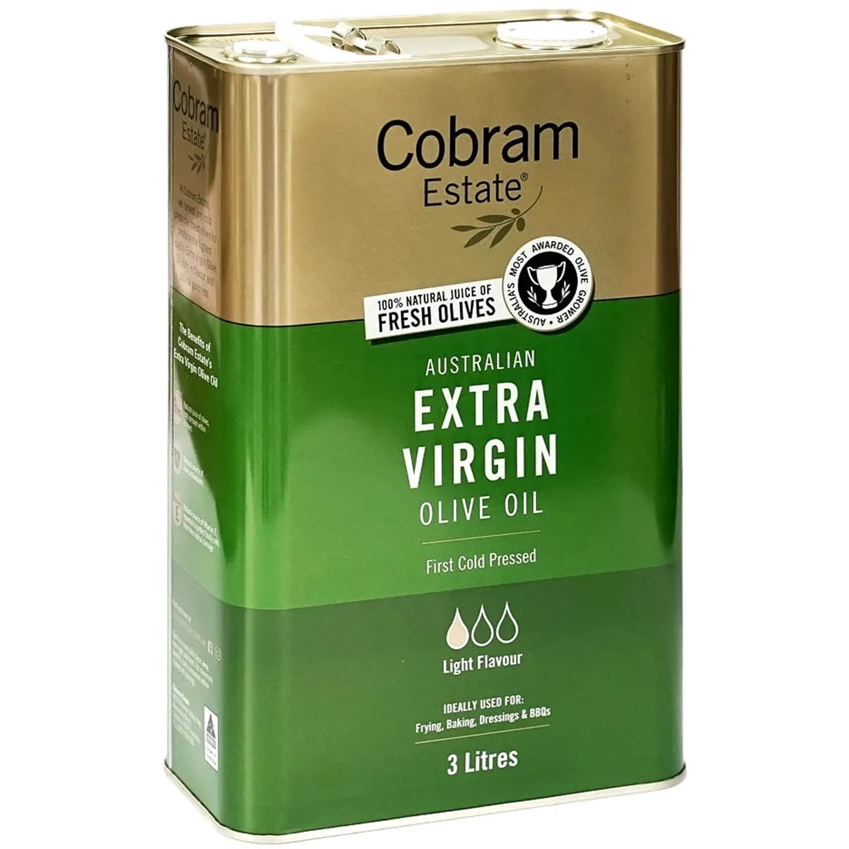 Cobram Estate Extra Virgin Olive Oil Light 3L