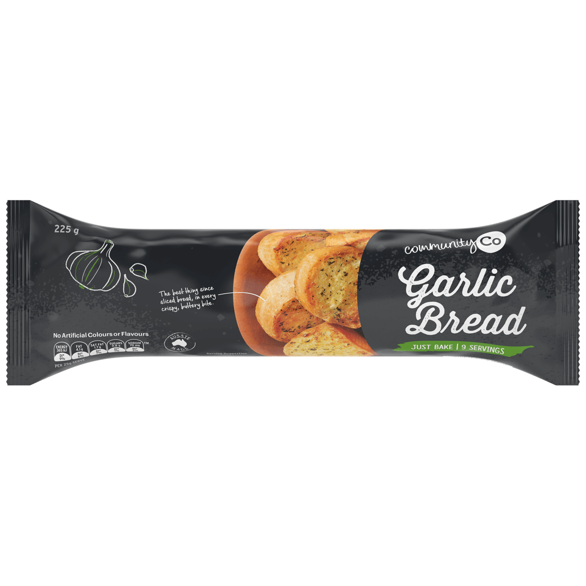 Community Co Garlic Bread 225g