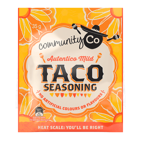 Community Co Taco Seasoning 35g