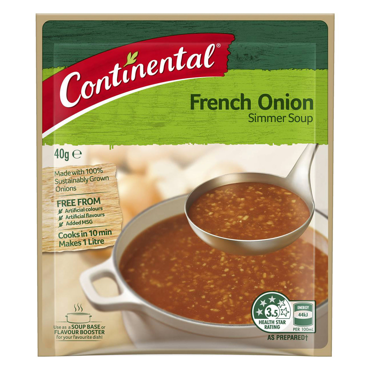 Continental French Onion Simmer Soup 40g