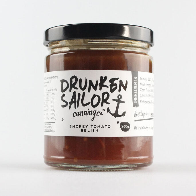 Drunken Sailor Smokey Tomato Relish 260g