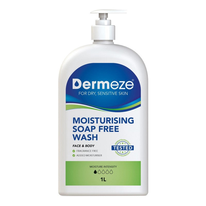 Dermeze Soap Free Body Wash 1L