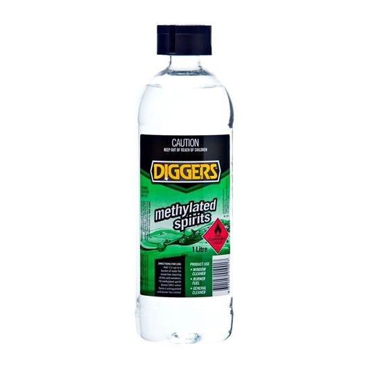 Diggers Methylated Spirits 1L Original