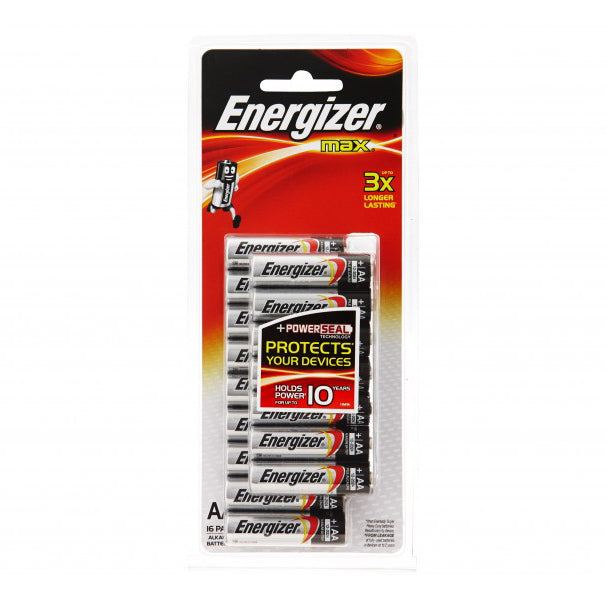 Energizer Max AA Battery 16 Pack