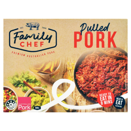 Family Chef Pulled Pork 600g