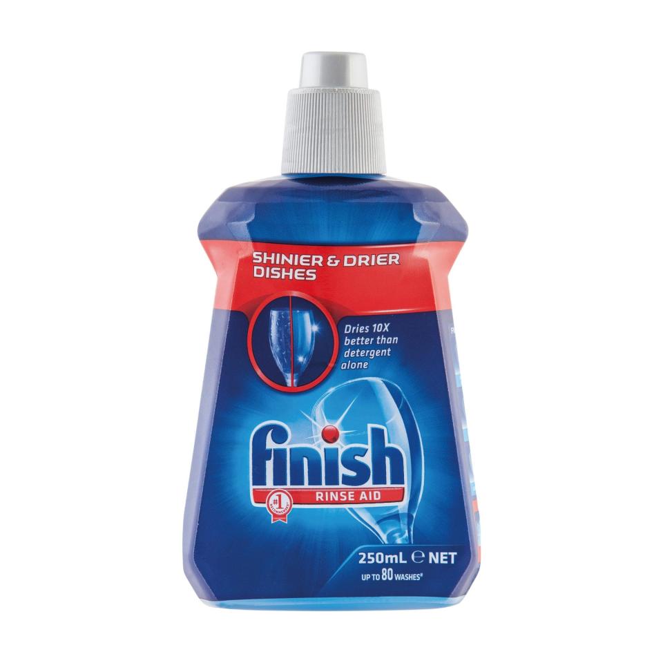 Finish Dishwashing Rinse Aid Liquid Regular 250ml