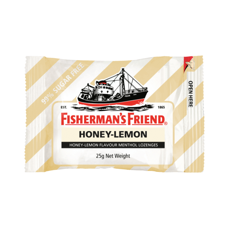 Fishermans Friend Sugar Free Honey & Lemon 25g