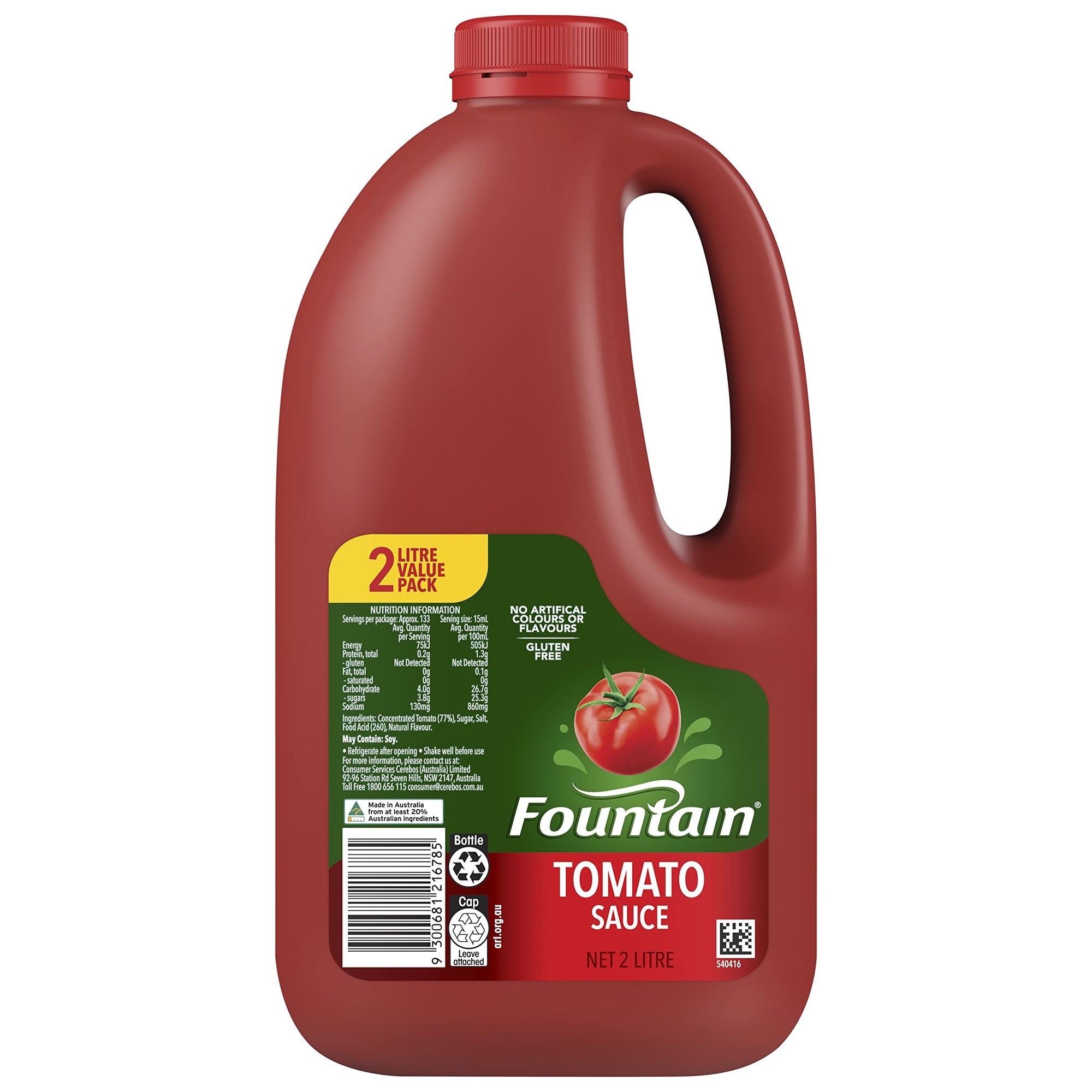 Fountain Tomato Sauce 2L