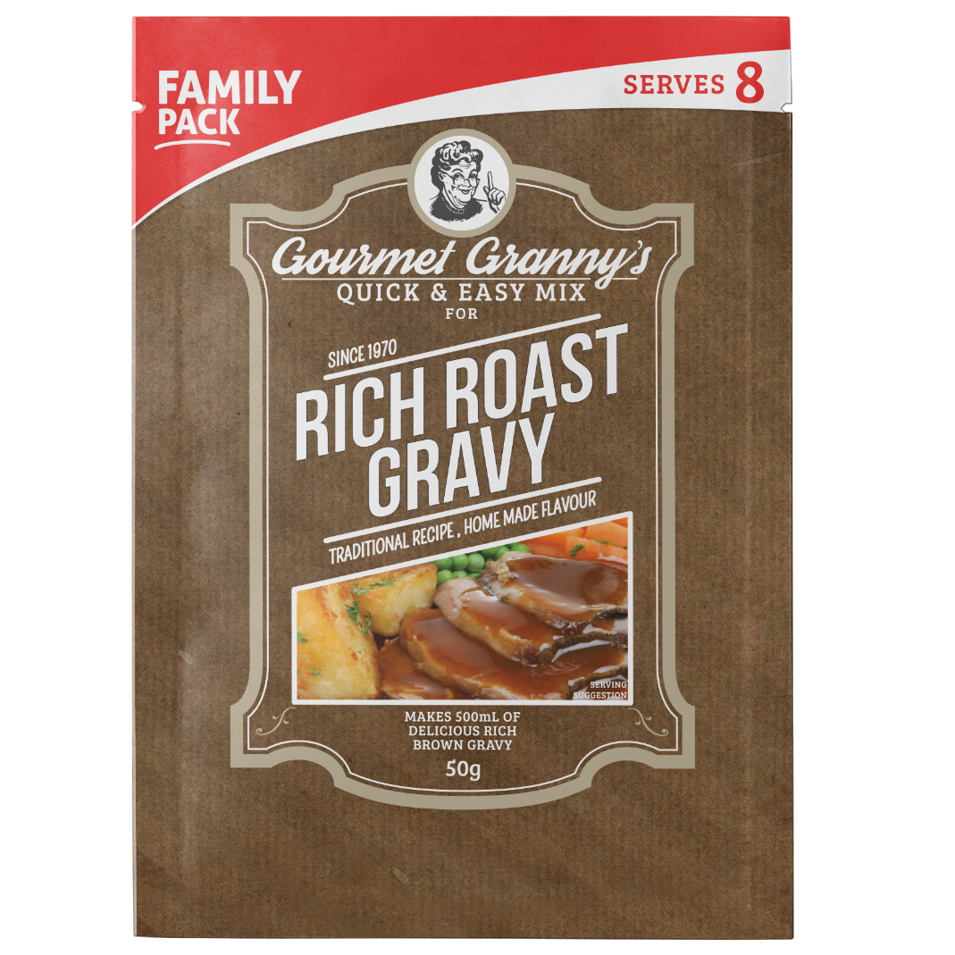 Gourmet Granny's Rich Roast Gravy Family Pack 50g