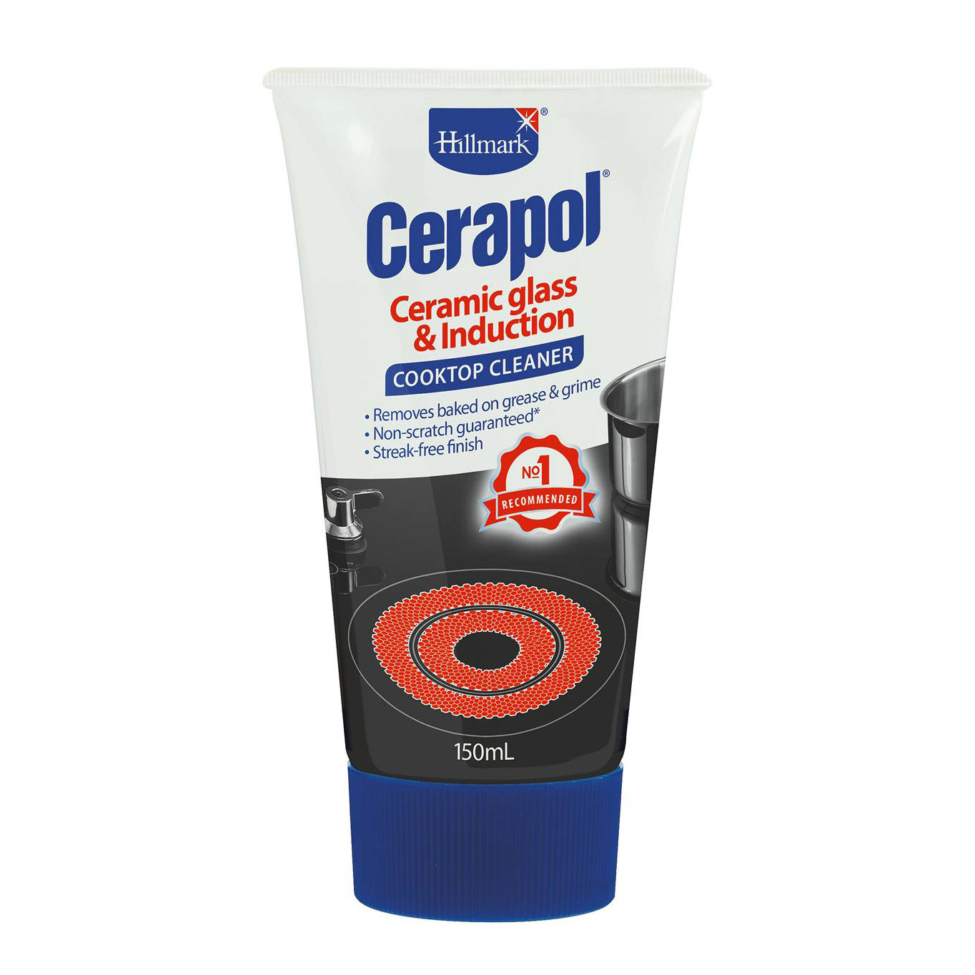 Hillmark Cerapol Kitchen Cooktop Cleaner Ceramic Glass 150ml