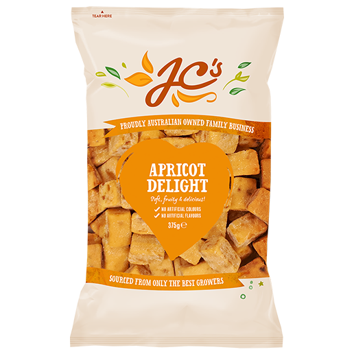 JC Nuts Apricot Delight 375g