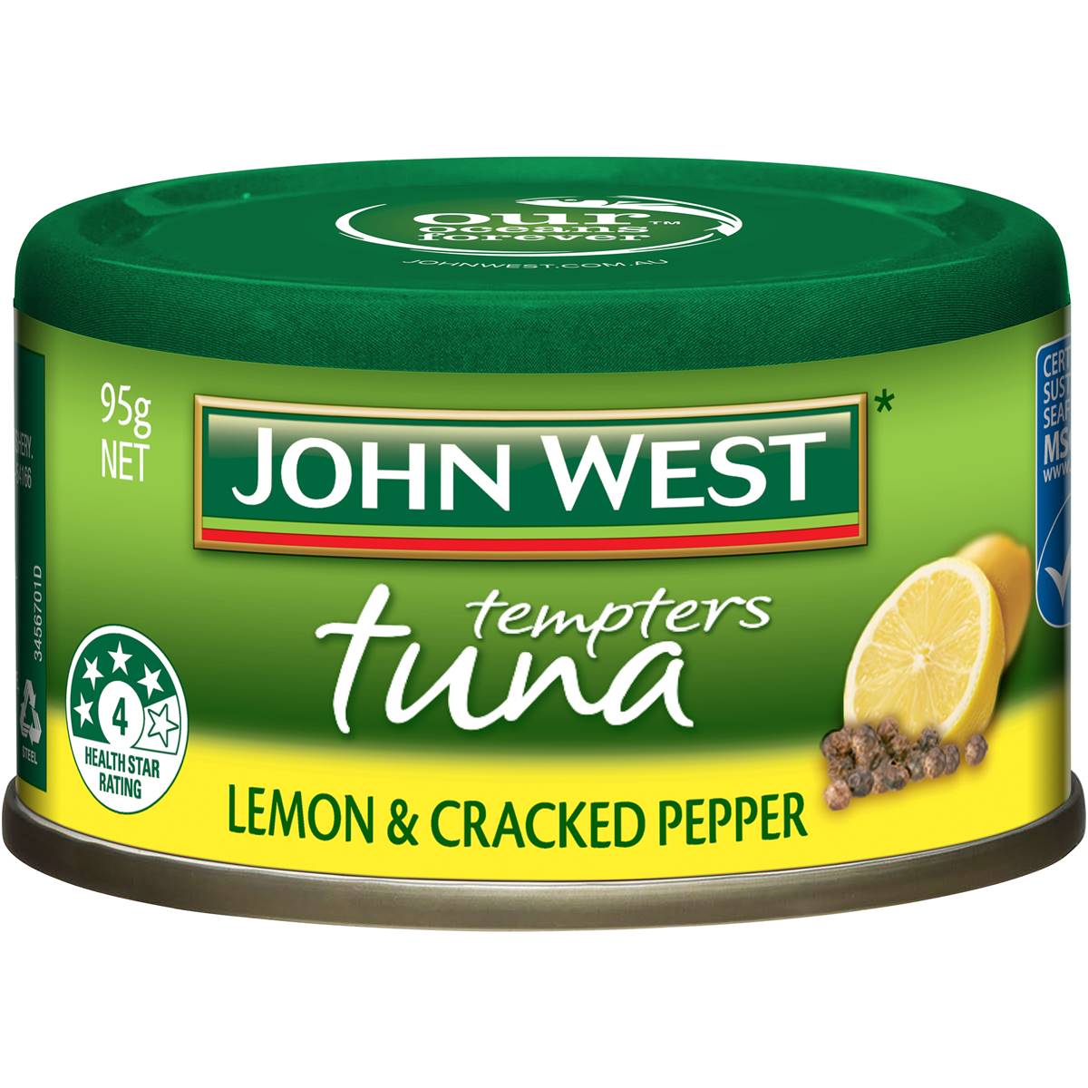 John West Tuna Tempters Lemon & Cracked Pepper 95g