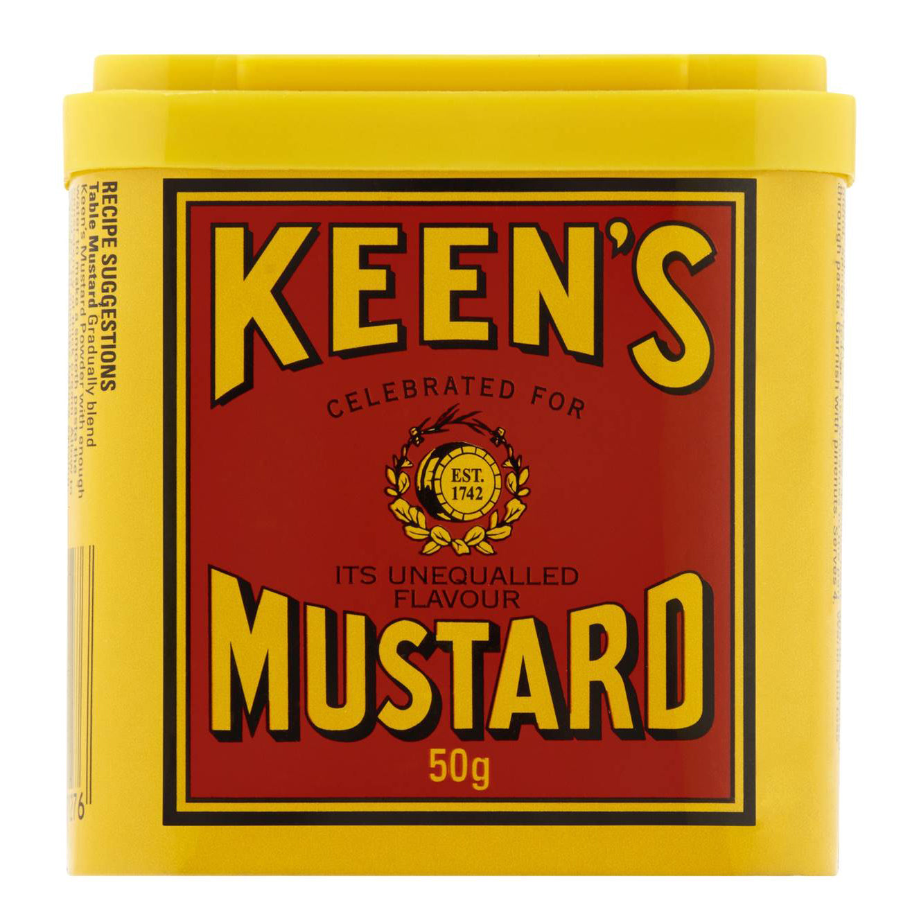 Keen's Tin Mustard Powder 50g