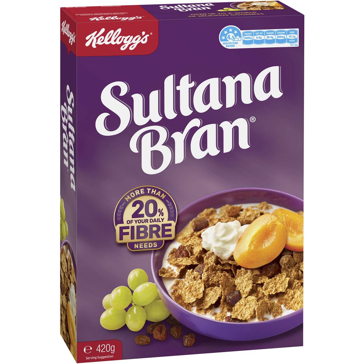 Kellogg's Sultana Bran 420g