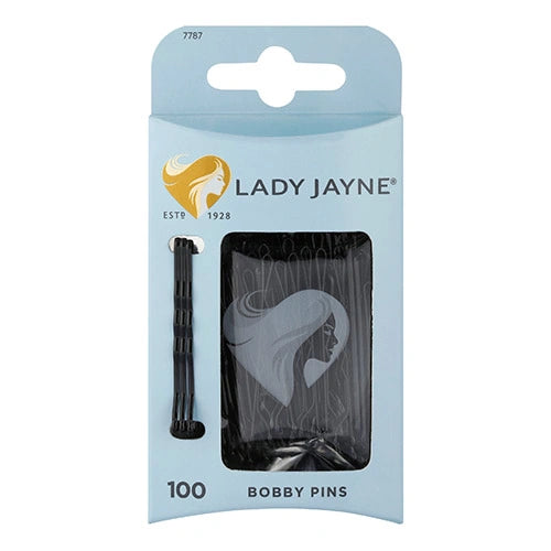 Lady Jayne Bobpin Black 4.5cm 100pk