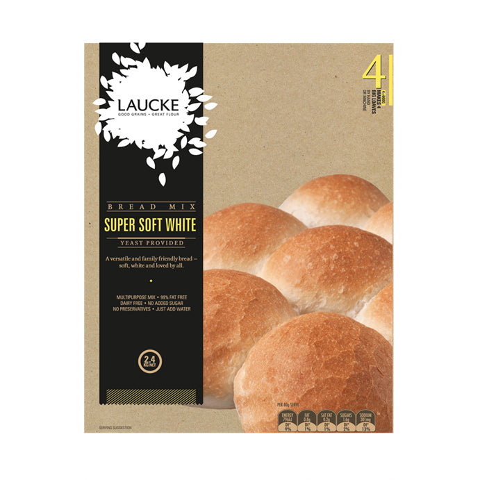 Laucke Super Soft White Bread Mix 2.4kg