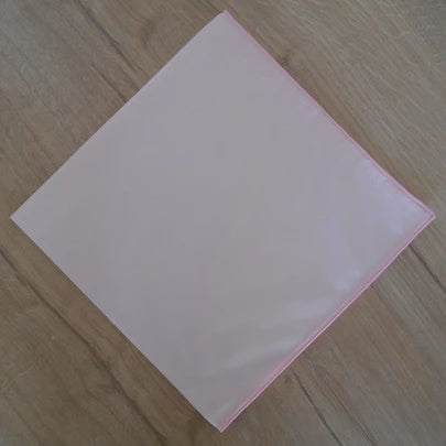 Liberty Plain Scarf 59 x 59cm Baby Pink