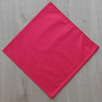 Liberty Plain Scarf 59 x 59cm Red Rose