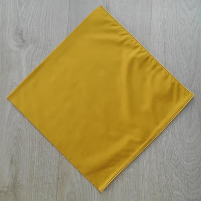 Liberty Plain Scarf 59 x 59cm Saffron