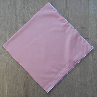 Liberty Plain Scarf 59 x 59cm Peony Pink