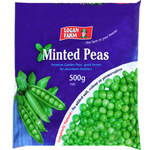 Logan Farm Minted Peas 500g