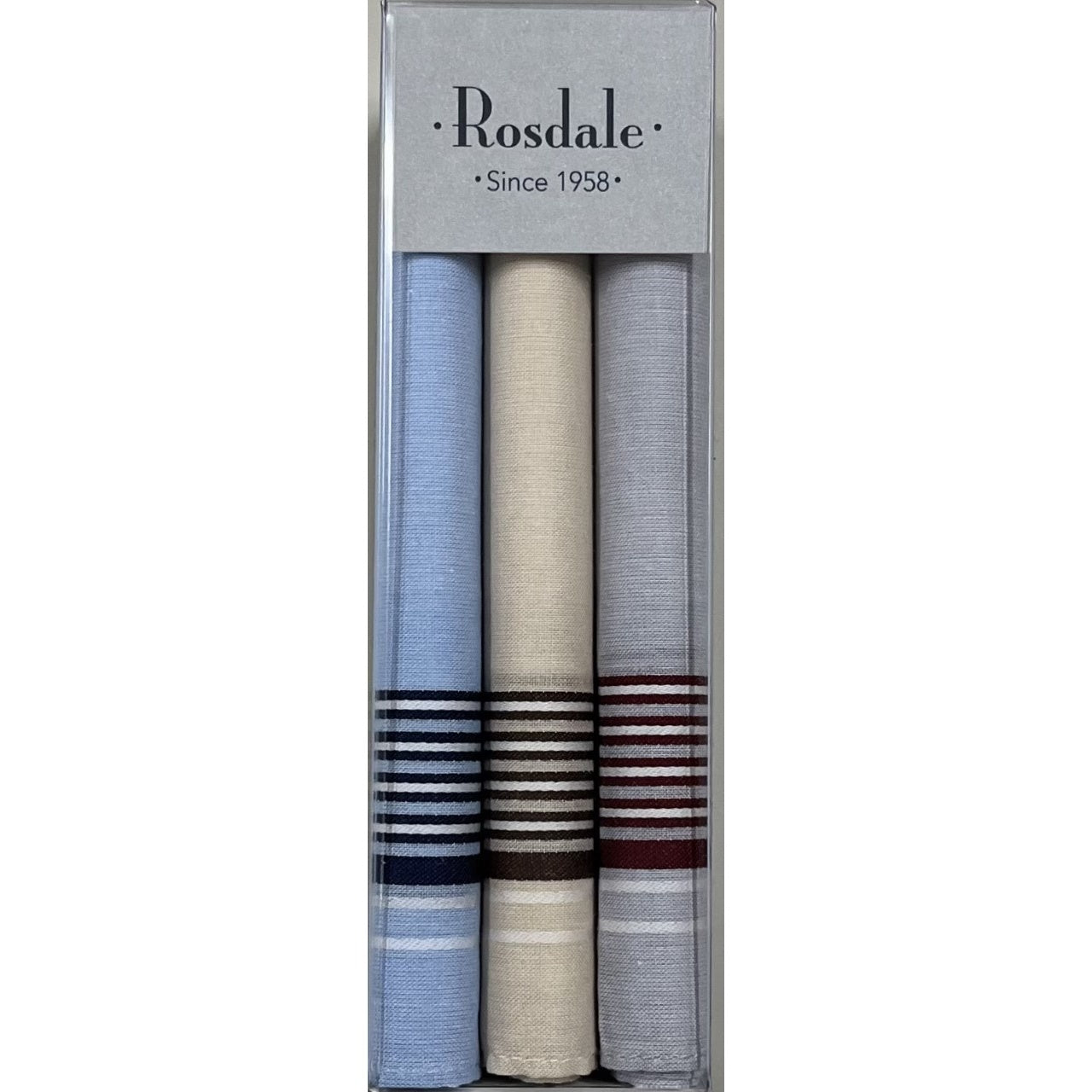 Rosdale Mens Handkerchief - Woven 252 - 3pk