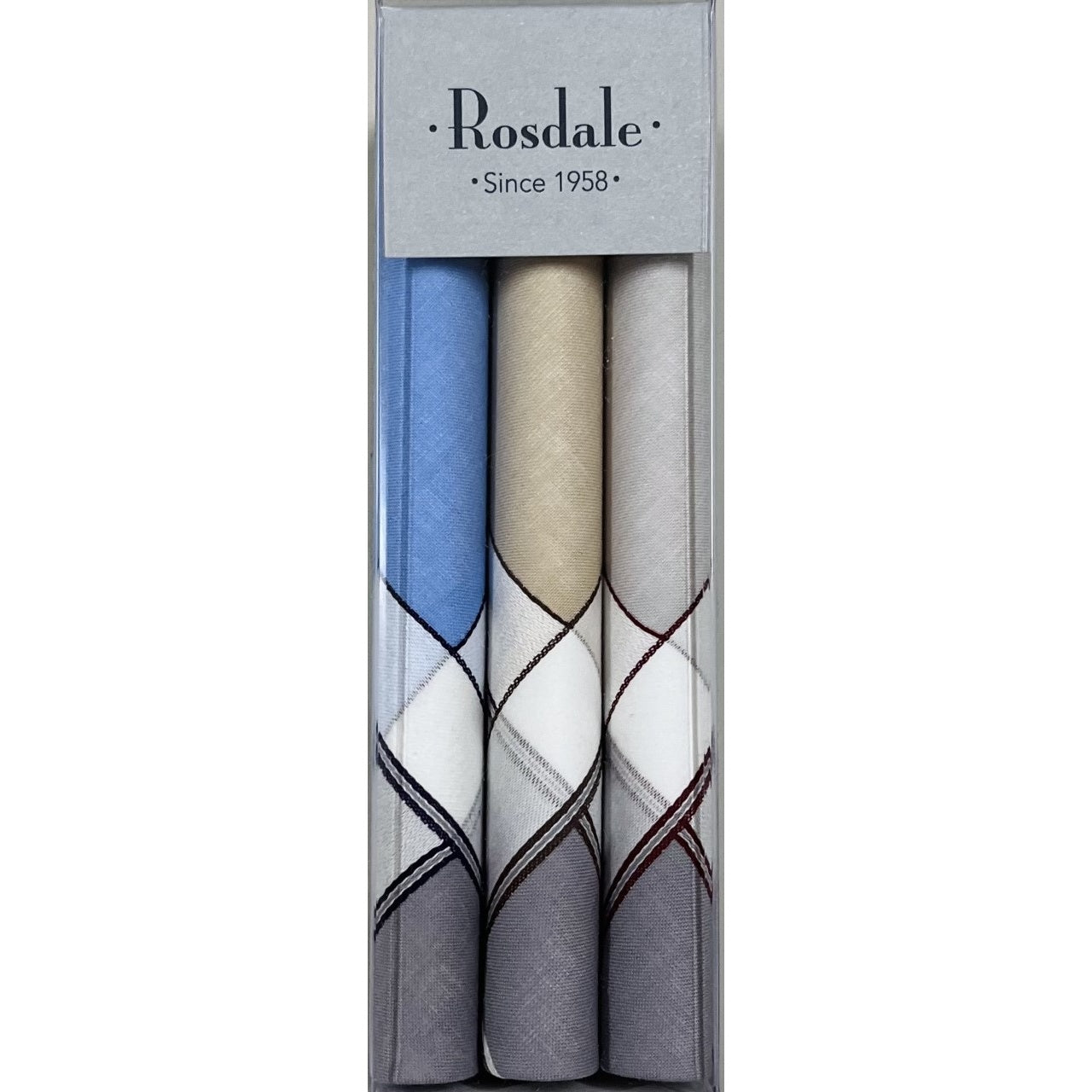 Rosdale Mens Handkerchief - Woven 263 - 3pk