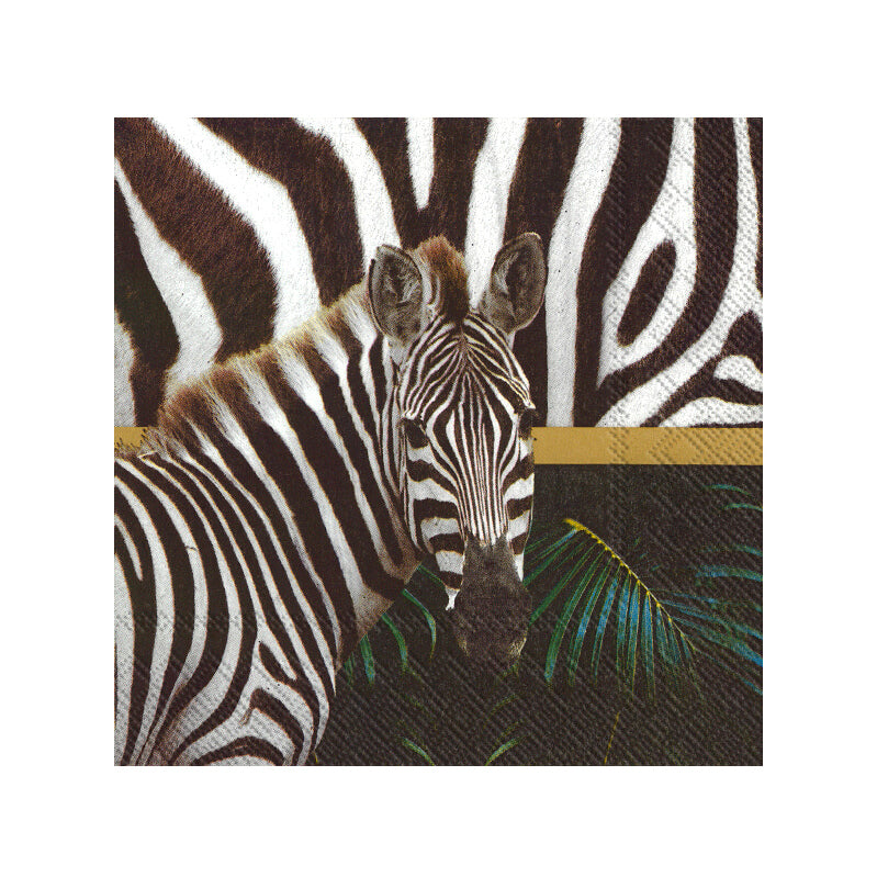 Wild Stripes Napkins - Cocktail