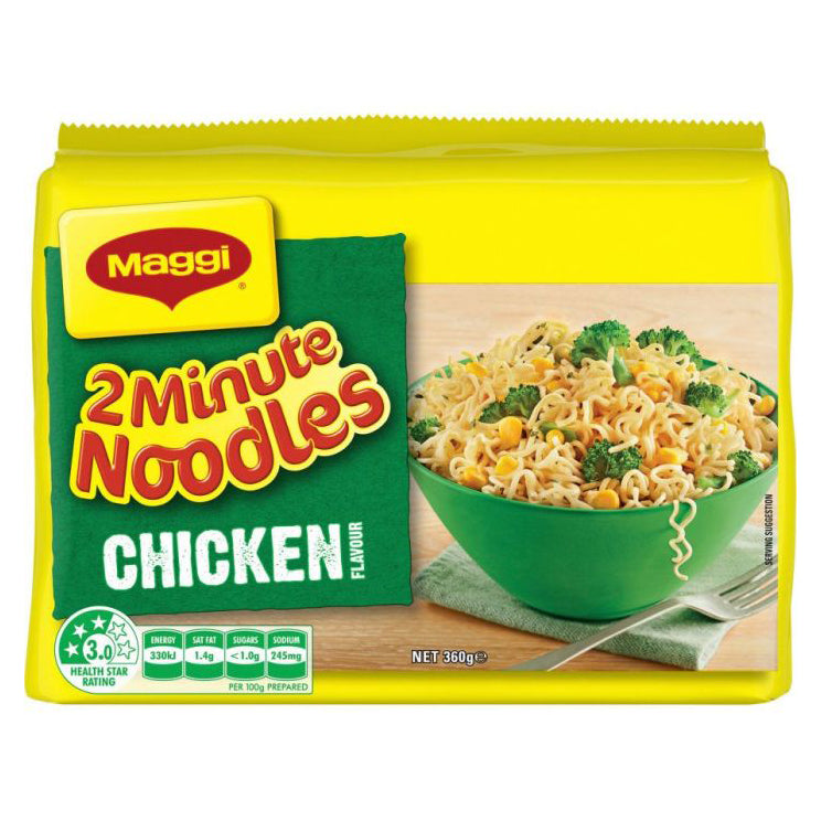 Maggi 2 Minute Noodles Chicken 5pk