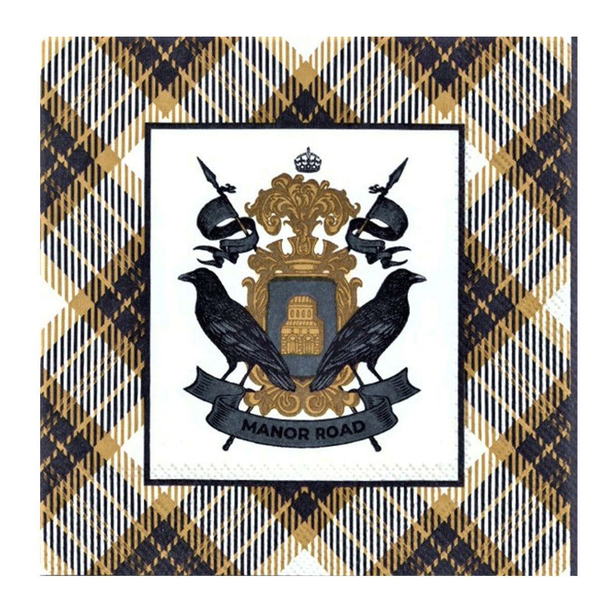 Heraldic Tartan Luncheon Napkins