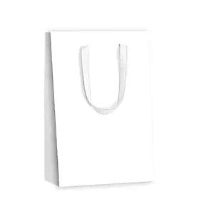 Metro Gift Bag White Medium - 254x330x127mm