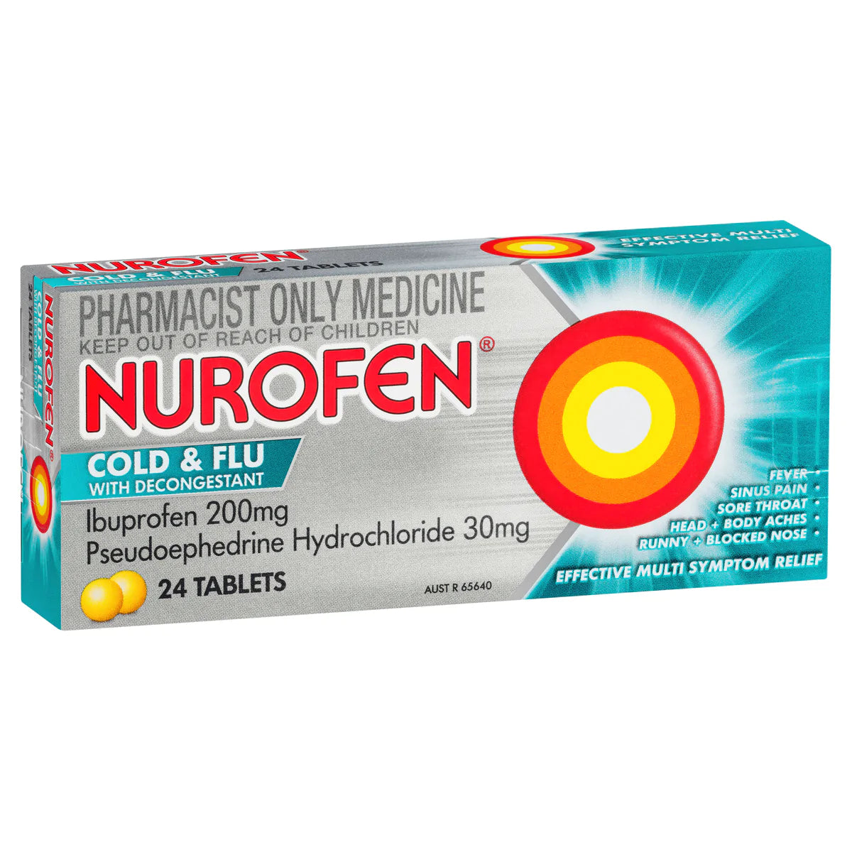 Nurofen Cold & Flu PE Tablets 24pk