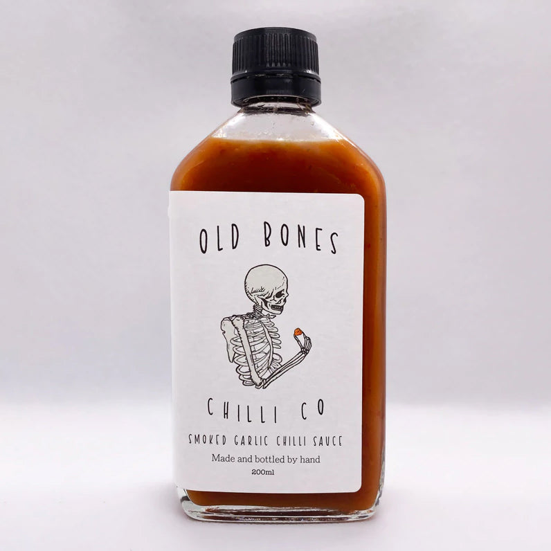 Old Bones Chilli Co Smoked Garlic Chilli Sauce 200ml