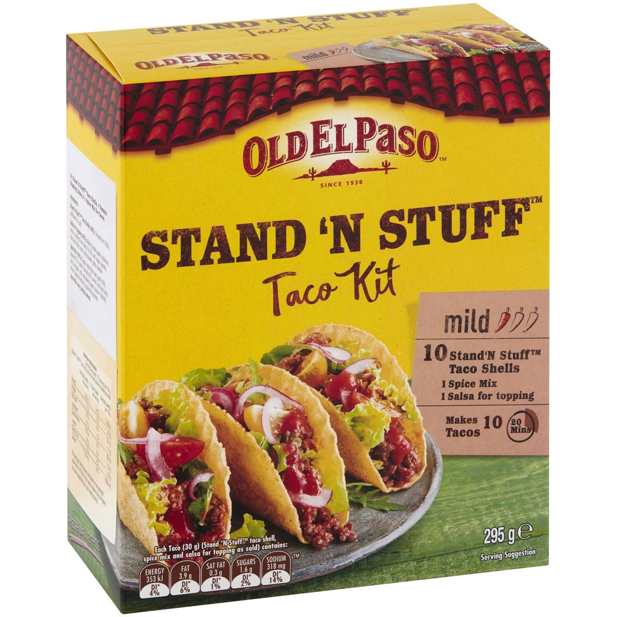 Old El Paso Stand 'N Stuff Taco Kit mild 295g