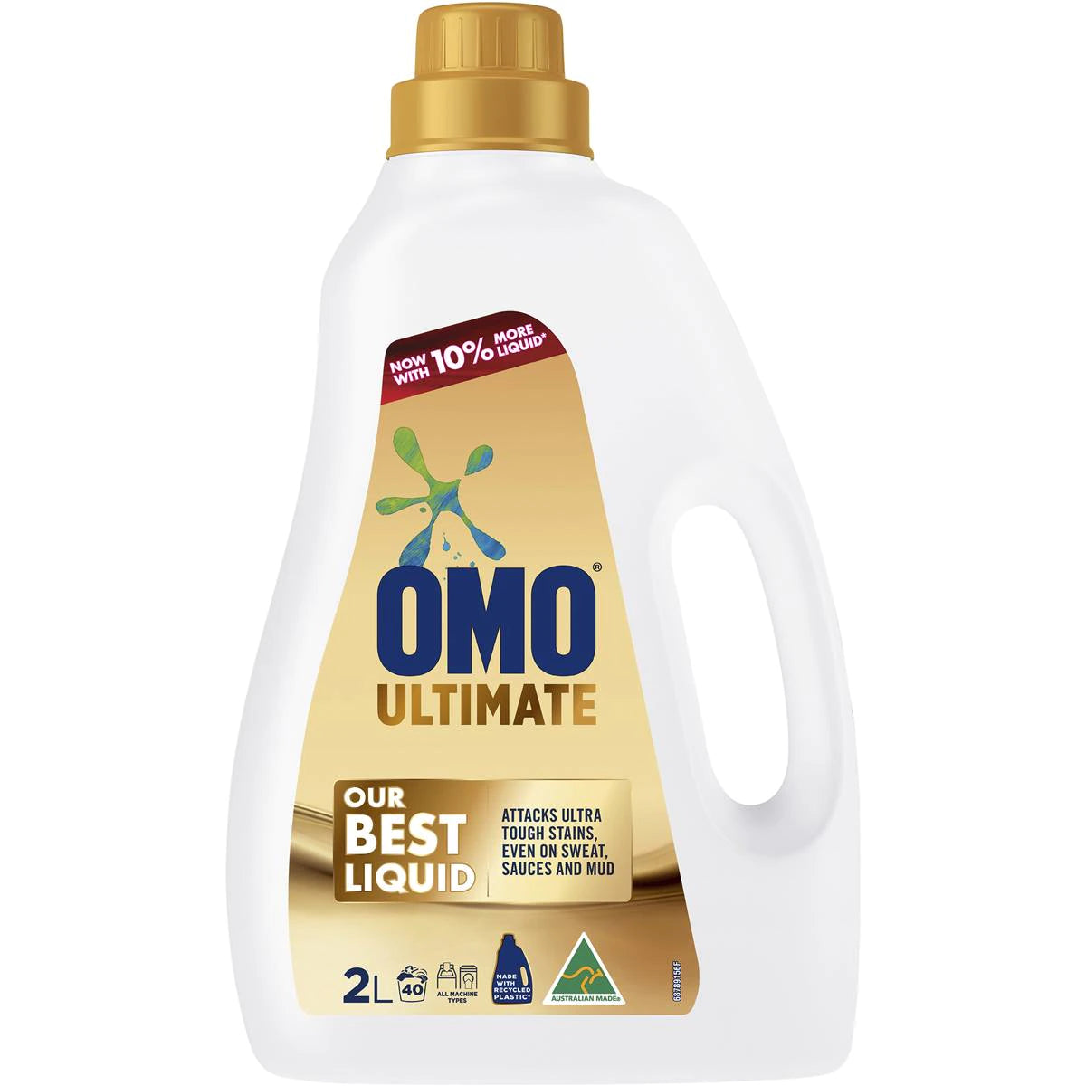 Omo Ultimate Laundry Liquid Front & Top Loader 2L