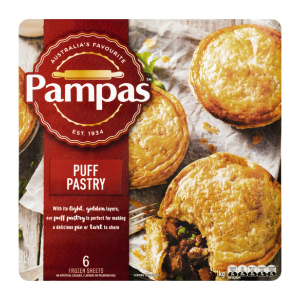 Pampas Puff Pastry 6 sheets 1kg