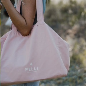 Pelli Bags Farmers Market Tote Blush