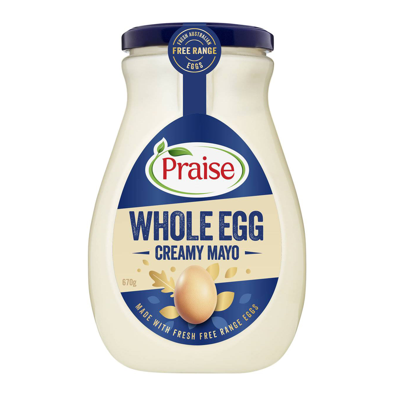 Praise Whole Egg Creamy  Mayonnaise 670g