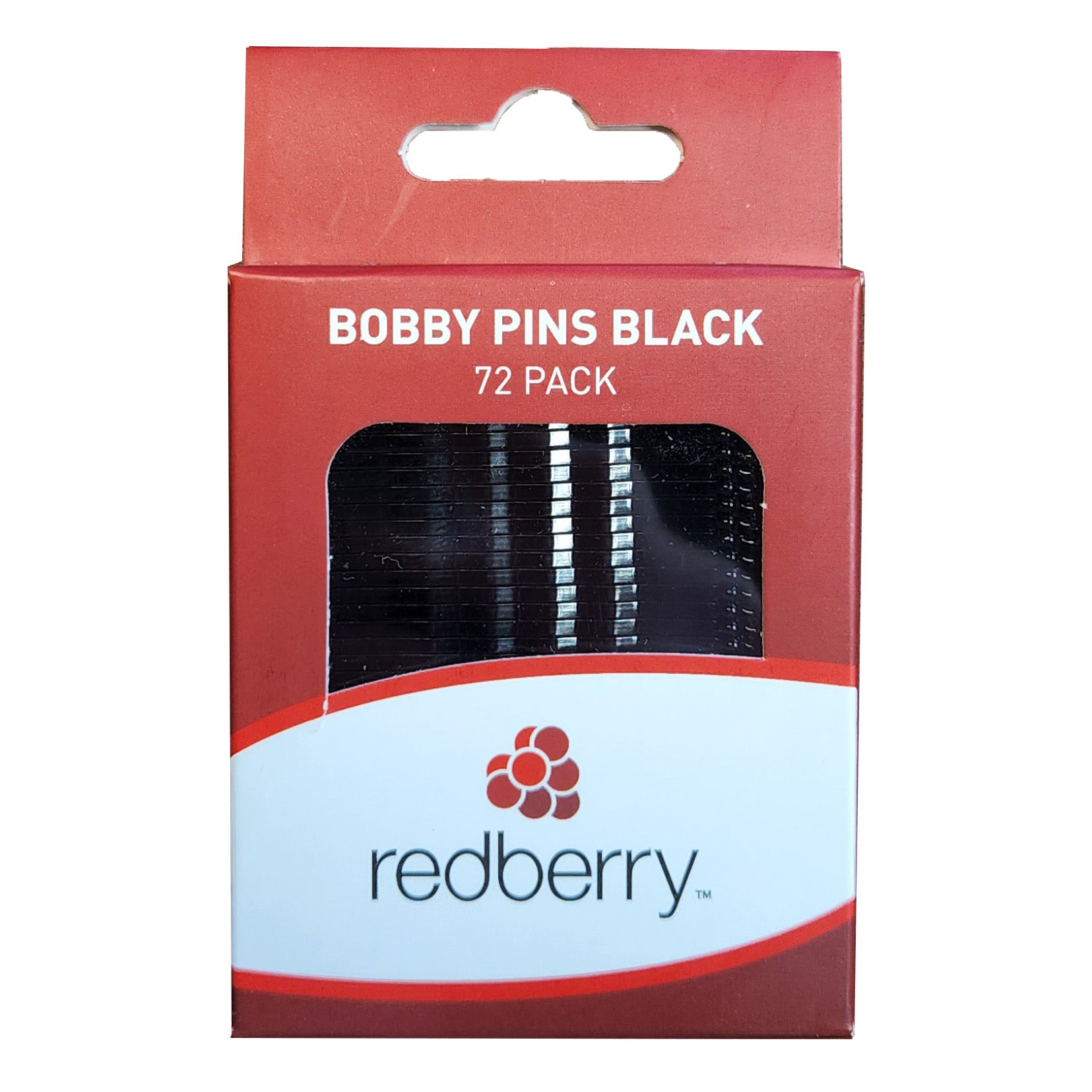 Redberry Hairpin Small Black 72pk