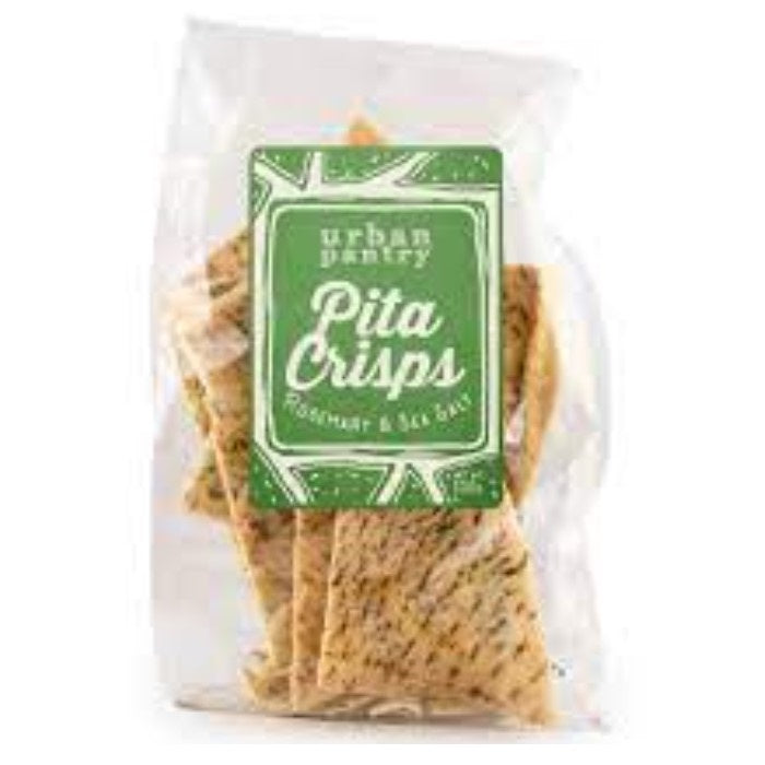 Urban Pantry Rosemary & Sea Salt Pita Crisps 100g