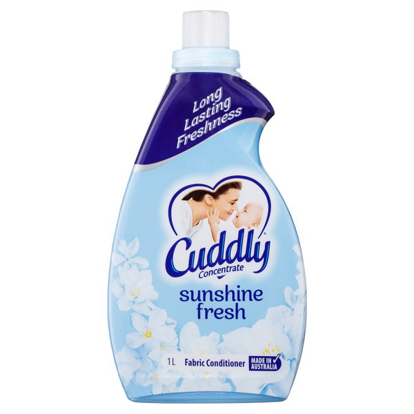 Cuddly Concentrate Fabric Conditioner Sunshine Fresh 1l